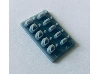 35040 Engine deck with weld lines and details for IDF Magach 2 and M48A2 for Dragon kits