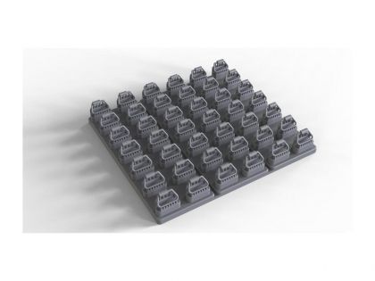 35200 Handles for US post war armor - non workable version,  3 position,  included 42 handles