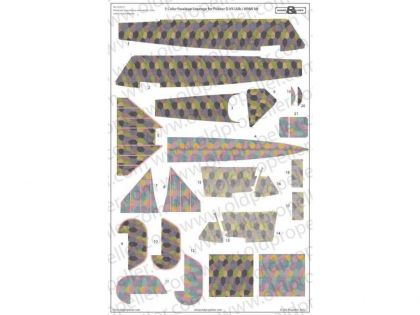 D32019W 5 Color fuselage Lozenge for Fokker D. VII (Alb. ) WNW kit,  interior Lozenge included