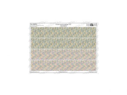 D48012	4 Color interior Lozenge (Very faded)