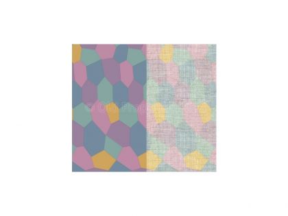 D48011	5 Color interior Lozenge (Very faded)