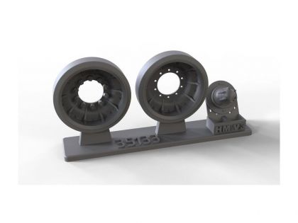 35133 Aluminium wheels for M60 family,  type 1,  complete set with 14 wheels - Takom kits