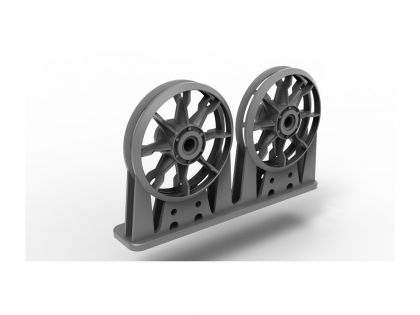 E35171 Pz. III family idler wheels set,  for one vehicle