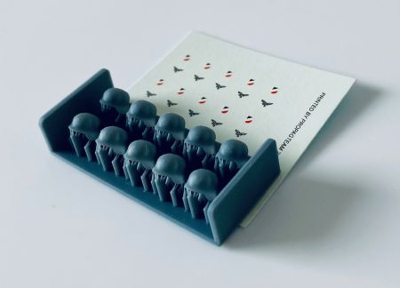 E35026 German steel helmets - Luftwaffe,  10 helmets and decals