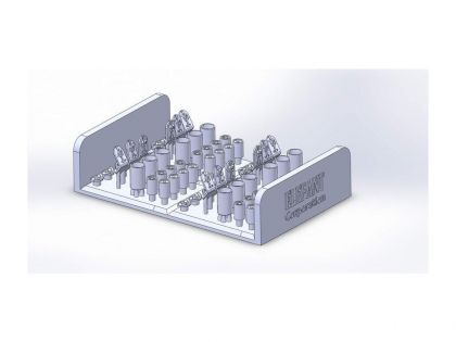 E35170 German AFV smoke launchers,  for 2 vehicles