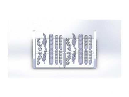 E35170 German AFV smoke launchers,  for 2 vehicles