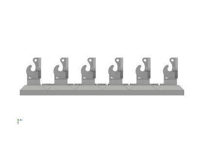 E35140 German hooks set late type,  60 pcs.