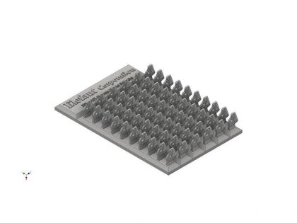 E35140 German hooks set late type,  60 pcs.