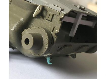 35190 Hooks with pins set,  for US post war tanks,  for 2 vehicles