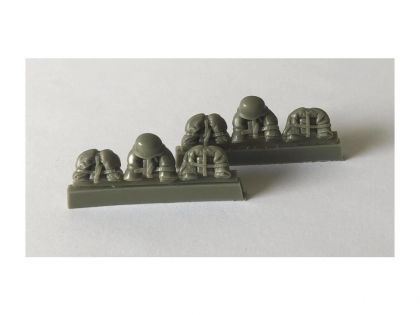 E35019 German dining set with canvas,  3 types,  6 pcs.