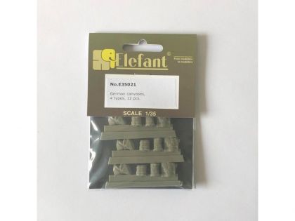 E35021 German canvases,  4 types,  12 pcs.