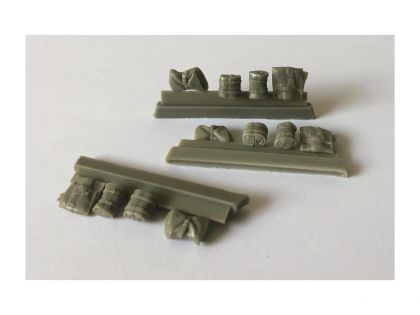 E35021 German canvases,  4 types,  12 pcs.