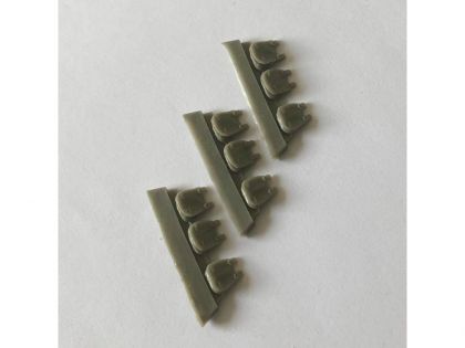 E35022 German shoulderbags,  3 types,  9 pcs.