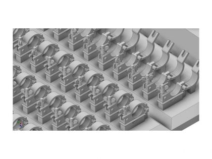 E35161 US Sherman tow cable clamps,  40 pcs.