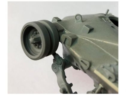 35065 Steel wheels for M60A1-A3,  M60 AVLB,  Magach 6B,  GAL,  GAL Batash,  type 2,  complete set with 14 wheels