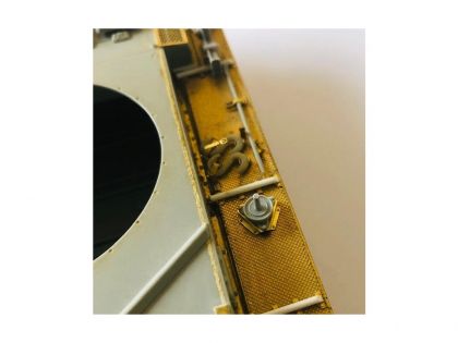 E35253 Pz. III J early Vorpanzer - L early and Pz.  III N from L holder for spare wheel holder,  10 pcs.