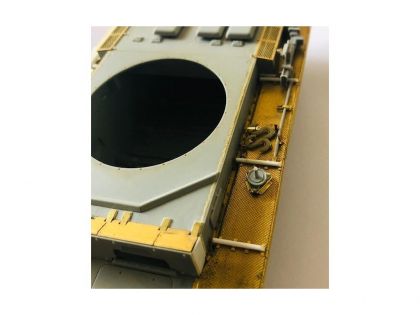 E35253 Pz. III J early Vorpanzer - L early and Pz.  III N from L holder for spare wheel holder,  10 pcs.