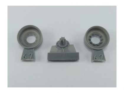 35067 Steel wheels for M60A1-A3,  M60 AVLB,  Magach 6B,  GAL,  GAL Batash,  type 2,  without rubber,  contains one wheel