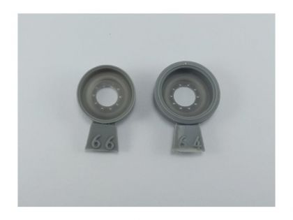 35090 Spare steel wheels for M46/47/48/60/103/ T54 family,  type 1,  contains two wheels