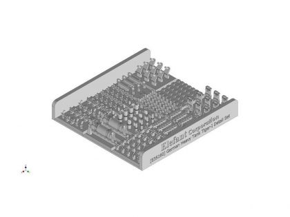E35160 Tiger I early,  mid and late detail set,  for 2 vehicles