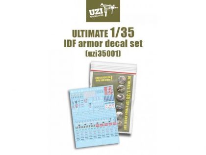 UZI35001 Ultimate IDF armor decal set