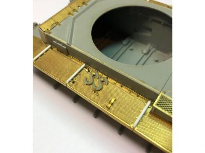 E35008 S - Towing clevis for Stug. III family and Pz. IV early type,  8 pcs.