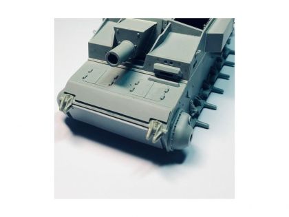 E35243 30mm front armor for Stug. III F late and StuH. III E/ F, variant 2,  Dragon kits