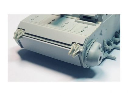 E35243 30mm front armor for Stug. III F late and StuH. III E/ F, variant 2,  Dragon kits