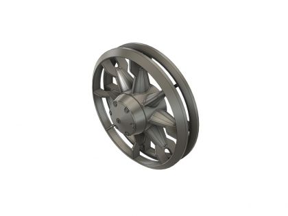 E35182 Finish Stug. III G idler wheels set,  for one vehicle,  for Tamiya kit