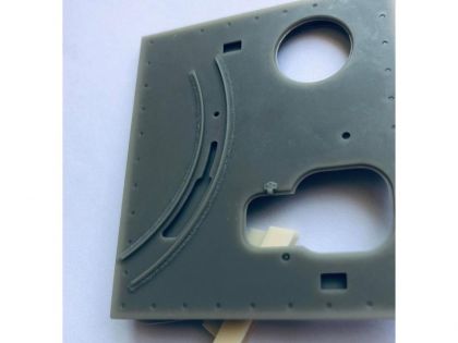 E35004 Roof for Jagdpanzer IV L/70 early and mid with details,  old Dragon,  Gunze,  Revell kits