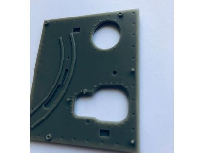 E35005 Roof for Jagdpanzer IV L/70 late with details,  old Dragon,  Gunze,  Revell kits