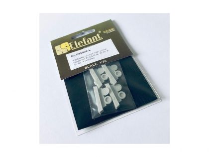 E35001-L Ventilator covers with screw heads for Pz.III G-N, Pz.IV A-G, for 4 vehicles