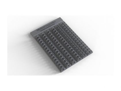 E35133 German tool clamps type 1, closed and open variant, total 160 clamps