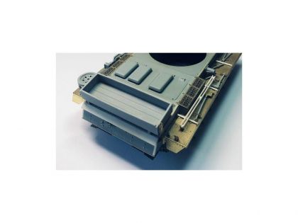 E35089 Wooden box for Pz. Kpfw III L-N,  type 3,  with wood texture and PE bracket