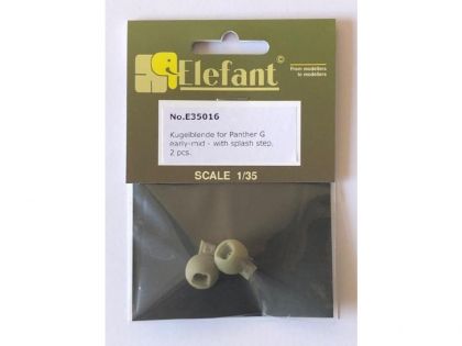 E35016 Kugelblende for Panther G early-mid - with splash step, 2 pcs.
