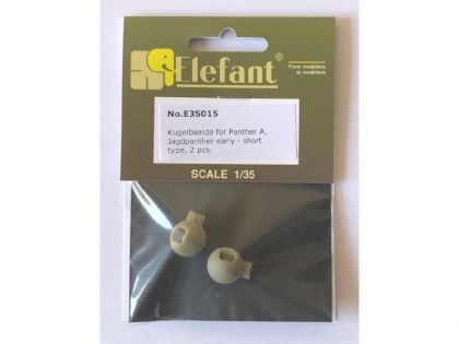 E35015 Kugelblende for Panther A, Jagdpanther early - short type, 2 pcs.