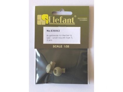 E35012 Kugelblende for Panther G late - small mounth type 3, 2 pcs.