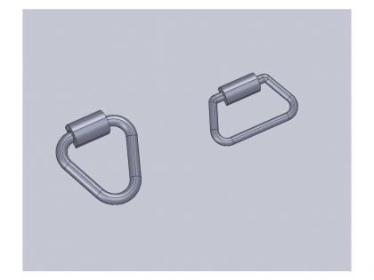 35168 Handles and lifting eyes for US post war armor - workable version, 44 handles and 12 lifting eyes