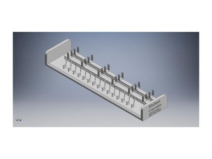 E35172 Panther G spare track rack, for one vehicle