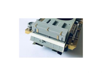 E35076 Wooden box for Stug.III G from LSSAH, type 1, with wood texture with bracket