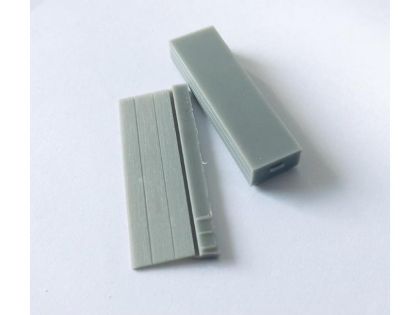 E35111 Wooden box for Stug. III B, type 2, with wood texture