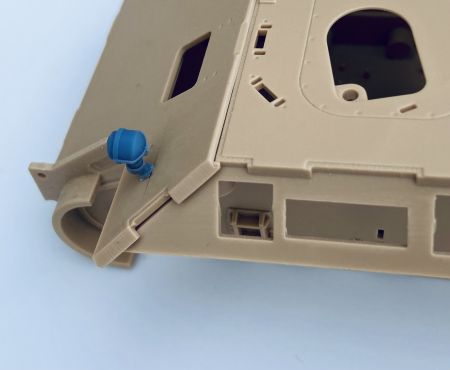 E35127	German Bosch light for Panther A-D, 24 pcs. and 10 pcs. empty base