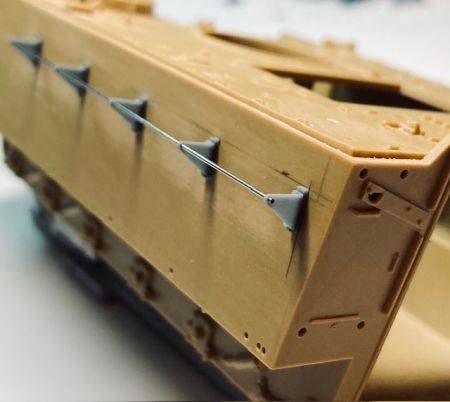 35030-1 IDF Zelda holders for gear, rucksack, kitbags etc., pattern 1, 1970 - 1990 era, for 3 vehicles