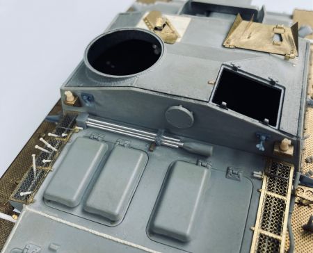 E35322-1 Spare track rack for Stug.III G, movable version, variant 1, 2 pcs.