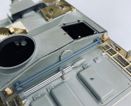 E35322-1 Spare track rack for Stug.III G, movable version, variant 1, 2 pcs.