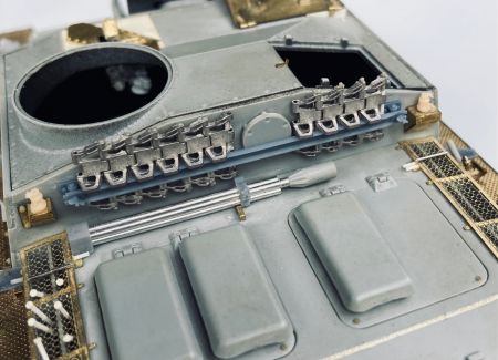 E35322-1 Spare track rack for Stug.III G, movable version, variant 1, 2 pcs.