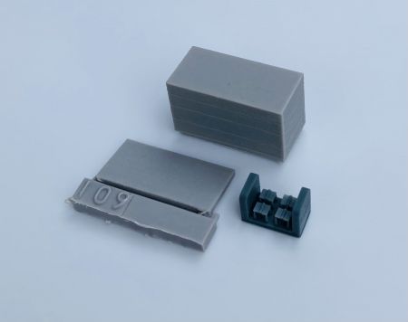 E35109 Wooden box for Stug. III G initial from Das Reich, type 2, with wood texture 