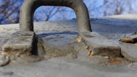 PA35007-2 Stug.IV lifting hooks with weld seam pattern 2, 3 welds variant of each, for 6 vehicles