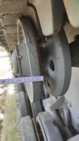 E35328-1 Stug.III G return rollers Alkett late, for one vehicle, Dragon kits