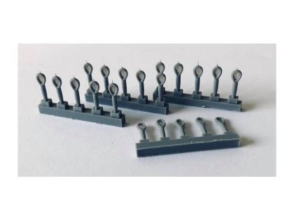 35533 German tow cable ends for Pz. Kpfw III,  IV,  20 pcs.